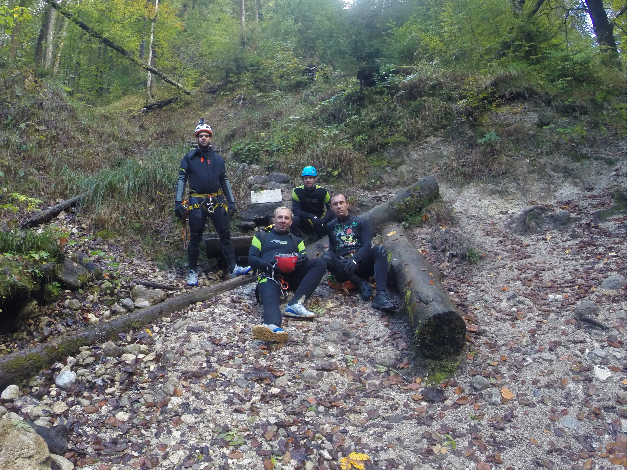 CO Spartak Hluk - CANYONING TRIP SALZKAMMERGUT - RAKOUSKO - 