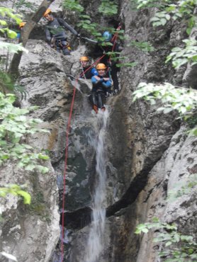 CO Spartak Hluk - Pojďte s námi vyzkoušet canyoning. - 