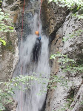 CO Spartak Hluk - Pojďte s námi vyzkoušet canyoning. - 