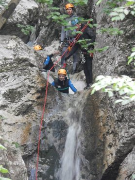 CO Spartak Hluk - Pojďte s námi vyzkoušet canyoning. - 