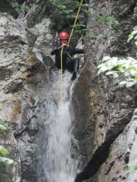 CO Spartak Hluk - Pojďte s námi vyzkoušet canyoning. - 